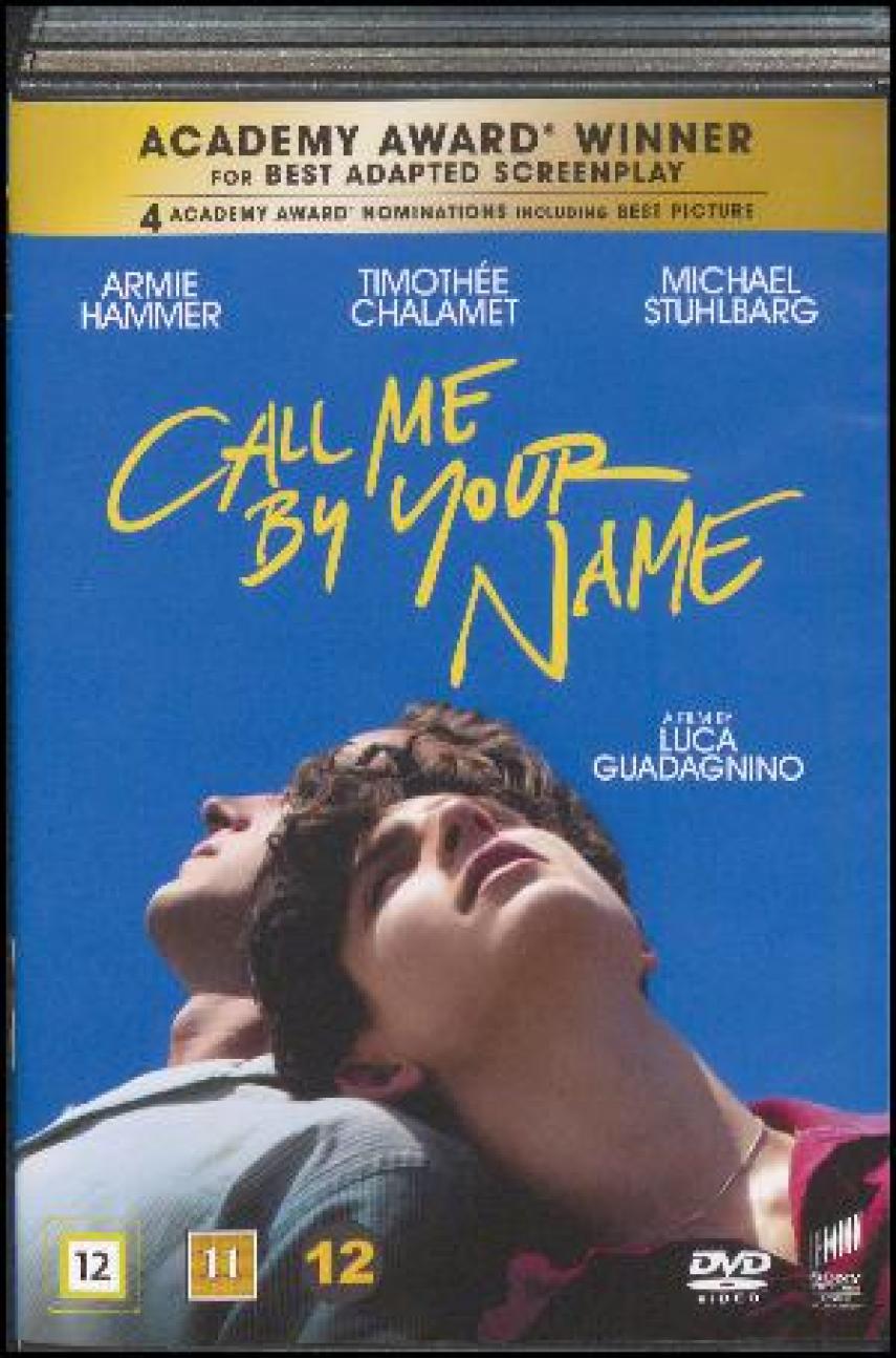 Luca Guadagnino, James Ivory, Sayombhu Mukdeeprom: Call me by your name