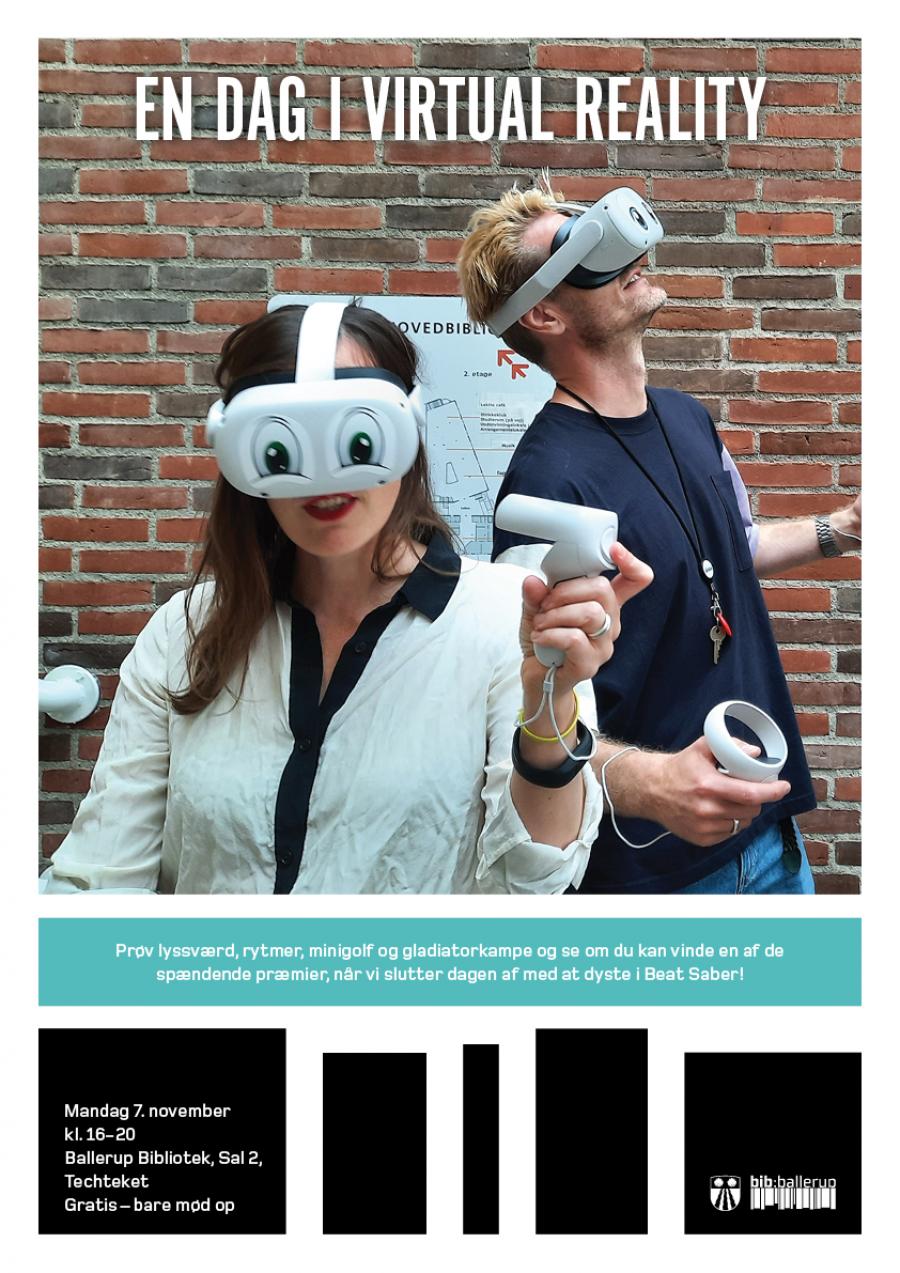 ganske enkelt Resultat hæk En dag i Virtual Reality | Ballerup Bibliotekerne