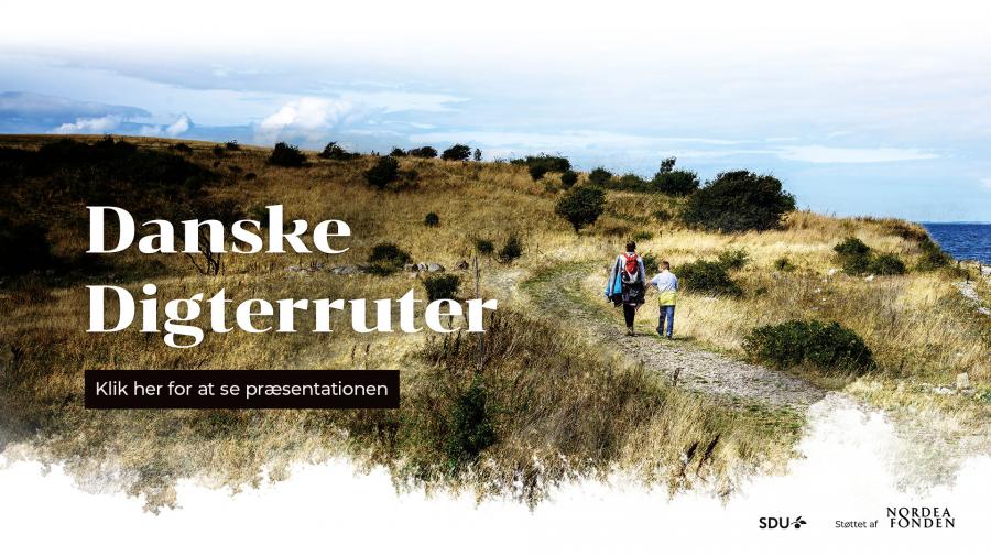 På danskedigterruter.dk finder du inspiration til vandreture i digternes fodspor over hele landet.